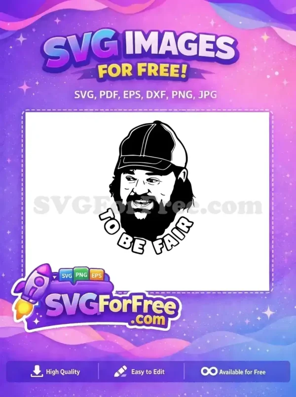 Free Letterkenny Silhouette Free Dark Portrait Letterkenny Free SVG