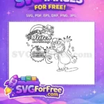Free Experiment 626 Free Screaming Expression Lilo and Stitch Free SVG - Instant Download