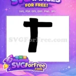 Free Letter T Free Lilo Stitch Font Movie Free SVG - Instant Download