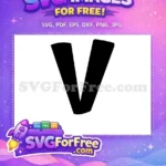 Free Black Letter Free Alphabet Lilo and Stitch Free SVG - Instant Download