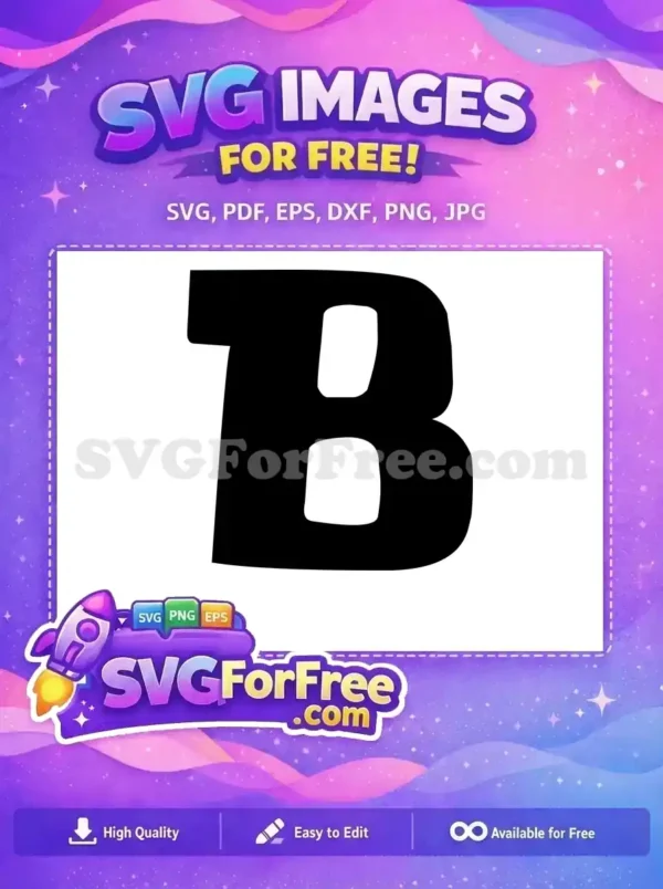Free Bold Black Letter B Free Unique Typeface Lilo and Stitch Font Free SVG