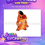 Free Orange Alien Free Red Nose Lilo Stitch Free SVG - Instant Download