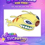 Free Angry Yellow Experiment Free Big Teeth Lilo Free SVG - Instant Download