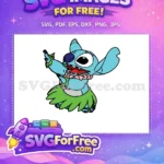 Free Hula Dancer Free Angry Expression Lilo and Stitch Free SVG - Instant Download