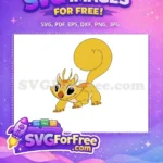 Free Yellow Experiment Six Two Seven Free Lilo Stitch Free SVG - Instant Download