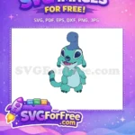 Free Blue Hat Free Smiling Stitch Lilo and Stitch Free SVG - Instant Download
