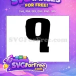 Free Number 9 Stitch Free Black Silhouette Lilo Free SVG - Instant Download