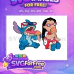 Free Stitch Sunglasses Free Lilo Ice Cream Lilo and Stitch Free SVG 2 - Instant Download