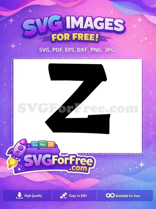 Free Stitch Letter Z Free Alphabet Initial Lilo Free SVG