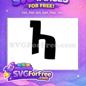 Free Black Silhouette Letter Free Initial Lilo Free SVG