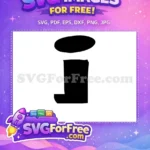 Free Silhouette Black Free Coffee Cup Lilo and Stitch Free SVG - Instant Download