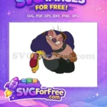 Free Gantu Squinting Free Water Gun Lilo and Stitch Free SVG - Instant Download