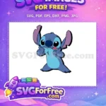 Free Tongue Out Free Cheeky Expression Lilo and Stitch Free SVG - Instant Download