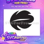 Free Black One Eye Free Alien Stitch Head Free SVG - Instant Download