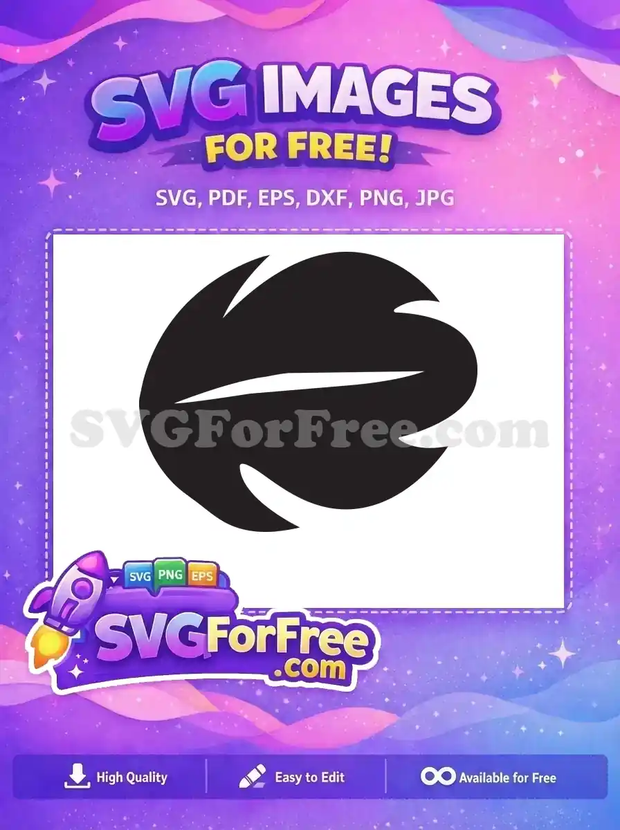 Free Black One Eye Free Alien Stitch Head Free SVG