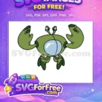 Free Green Jumba Jookiba Free Crab Experiment Lilo Free SVG - Instant Download