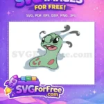 Free Green Alien Free Gray Tentacles Lilo Stitch Free SVG - Instant Download