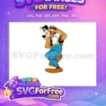 Free Goofy Shy Free Orange Blue Attire A Goofy Movie Free SVG - Instant Download
