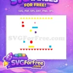 Free Vibrant Free Shapes Afro American Cartoon Free SVG - Instant Download