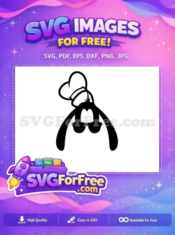 A free design featuring a whimsical cartoon chef character with a hat and sunglasses, perfect for crafts and apparel. Download this free SVG!