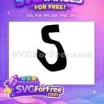 Free Black S Free Afro Cartoon Alphabet Art Free SVG - Instant Download