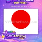 Free Afro American Character Free Bold Red Digital Art Free SVG - Instant Download