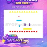 Free Colorful Geometric Art Free Abstract Character Afro American Cartoon Free SVG - Instant Download