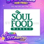Free Green Soul Free Market Logo Afro American Free SVG - Instant Download