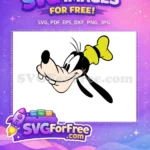 Free Smiling Goofy Free Yellow Hat A Goofy Movie Free SVG - Instant Download