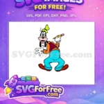 Free Happy Free Yellow Pencil A Goofy Movie Free SVG - Instant Download