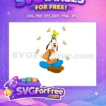 Free Goofy Happy Free Bees A Goofy Movie Free SVG - Instant Download