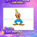 Free Goofy green hat Free orange blue surprised A Goofy Movie Free SVG - Instant Download