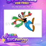 Free Excited Goofy Free Winter A Goofy Movie Free SVG - Instant Download