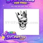 Free Detailed Line Art Free Skull Design Free SVG - Instant Download