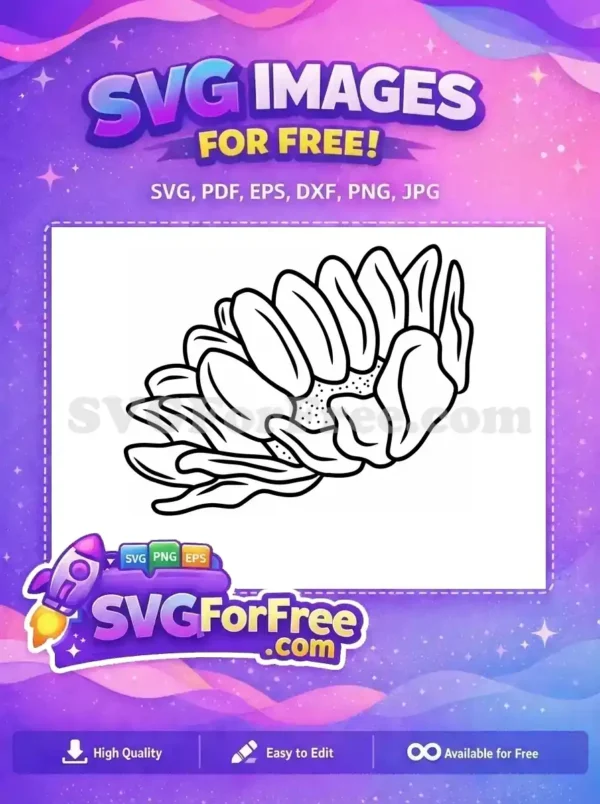 Free Decorative Line Art Free Sunflower Design Floral Free SVG