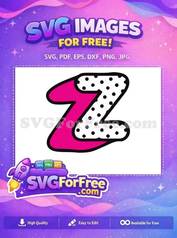 Free Number One Free Polka Dot Lol Dolls Free SVG