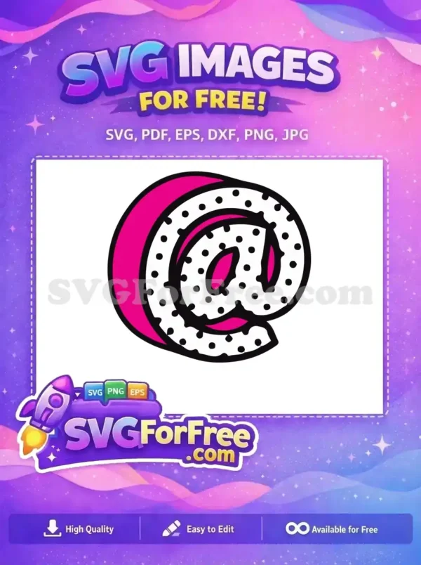 Free Polka Dot Free Pink Lol Dolls Free SVG