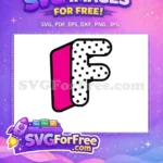 Free Pink Panel Free Black Polka Lol Dolls Free SVG - Instant Download