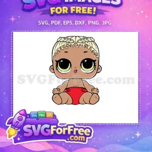 Free Blonde Braids Free Green Eyes Lol Dolls Free SVG Free Blonde Braids Free Green Eyes Lol Dolls Free SVG