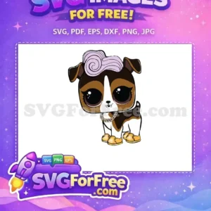 Free Brown Dog Free Lilac Hair Lol Dolls Free SVG Free Brown Dog Free Lilac Hair Lol Dolls Free SVG