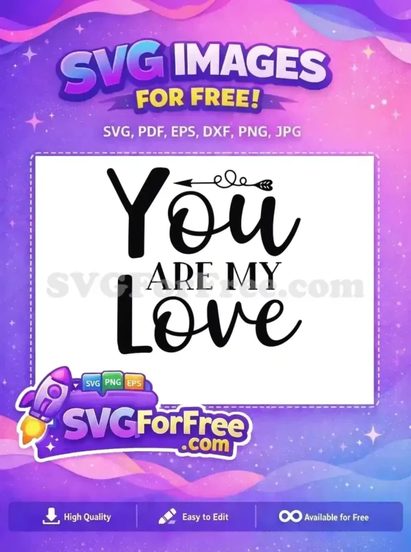 Free Love Arrow Free Heart You Are My Love Free SVG Free Love Arrow Free Heart You Are My Love Free SVG