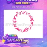 Free Cupid Arrow Heart Free Love Pink Valentines Free SVG - Instant Download