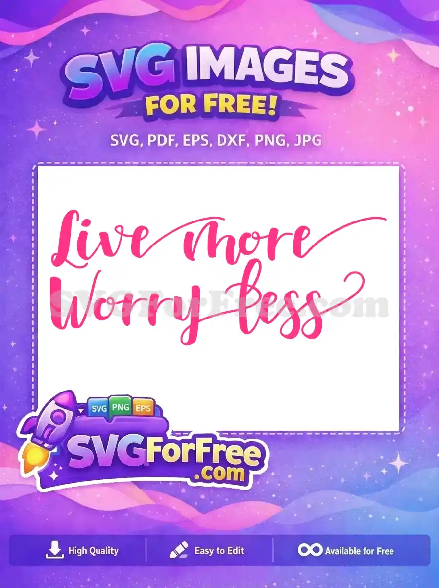 Free Pink Lettering Free Live More Inspiration Free SVG