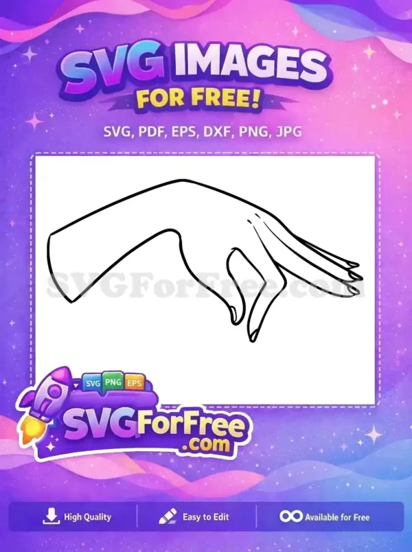 Free Hand Pose Free Esoteric Magic Hand Free SVG