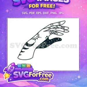 Free Celestial Hand Free Esoteric Symbols Magic Free SVG