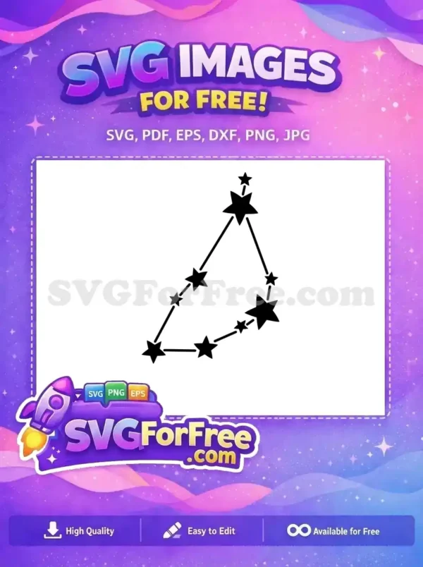 Free Constellation Starry Free Black Esoteric Magic Free SVG Free Constellation Starry Free Black Esoteric Magic Free SVG