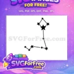 Free Star Constellation Magic Free Esoteric Shape Stars Free SVG - Instant Download