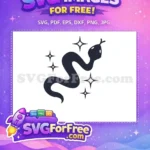 Free Magical Snake Free Esoteric Stars Category 1 Free SVG - Instant Download