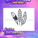 Free Esoteric Feather Free Star Magic Feathers Free SVG - Instant Download