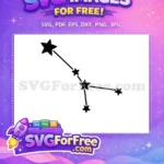 Free Constellation Cancer Free Star Esoteric Astrology Free SVG - Instant Download